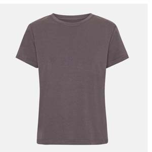 Brun Copenhagen Bamboo T-shirt til kvinder med korte ærmer