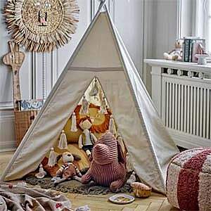 Bloomingville MINI Fardin legetipi i natur på børneværelse