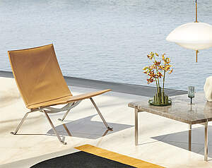 PK22™ af Poul Kjærholm hos Fritz Hansen