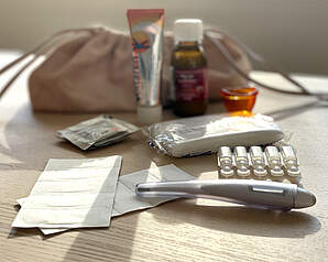 E-Guiden Livsstil - Rejseapotek med medicin, plastre og førstehjælp til ferien