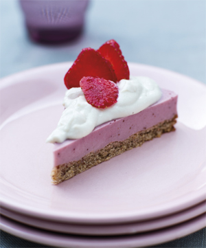 Cheesecake med jordbær