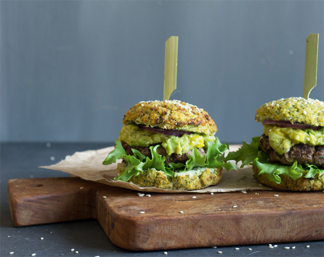 Burgerbolle uden hvedemel